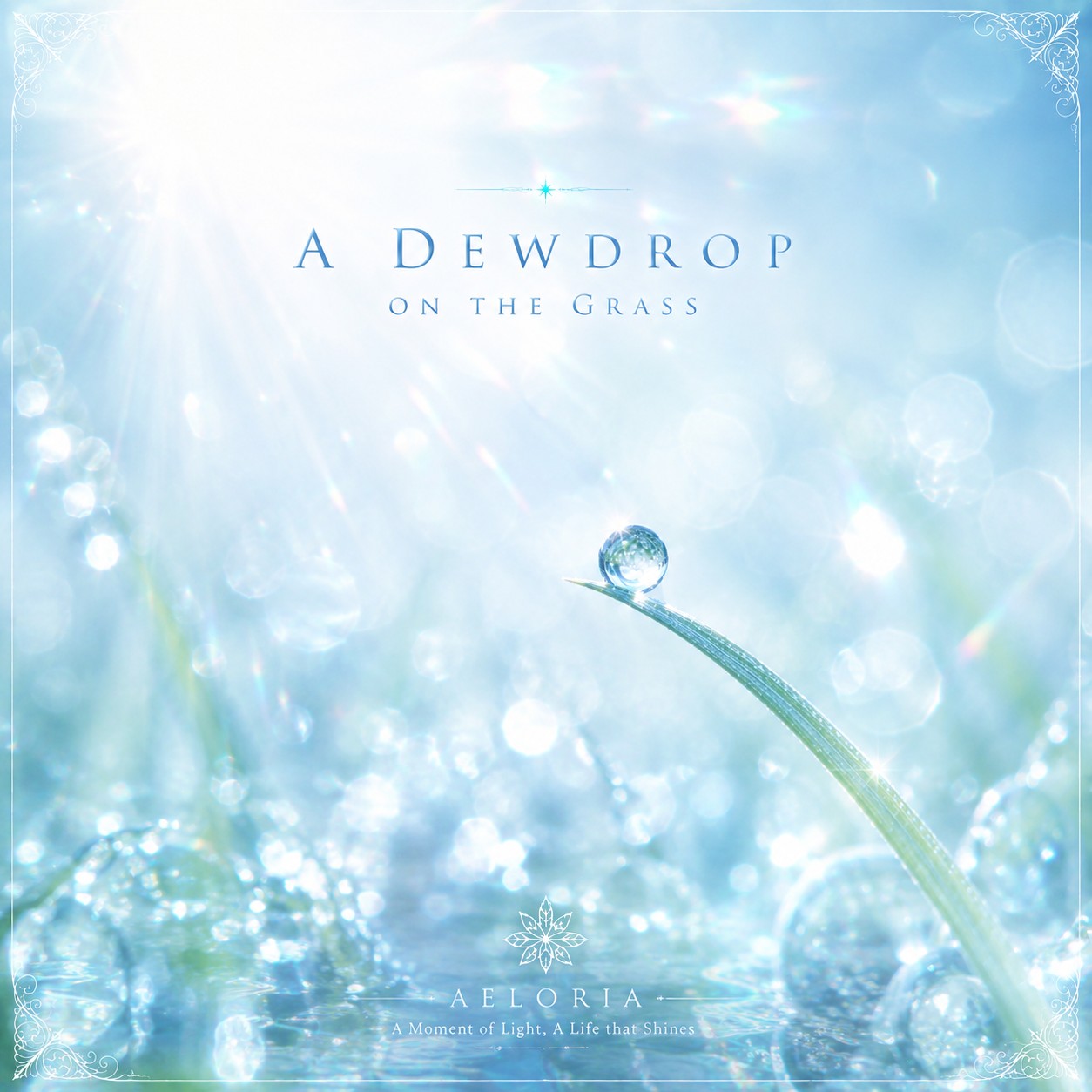 A Dewdrop on the Grass